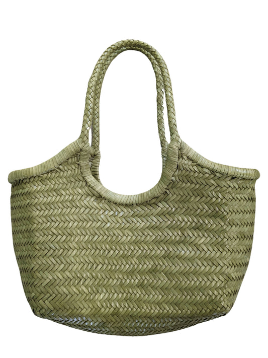 Genuine Leather Hand Woven Ladies Hobo Bag - MONALISA - CUSTOM COLOUR