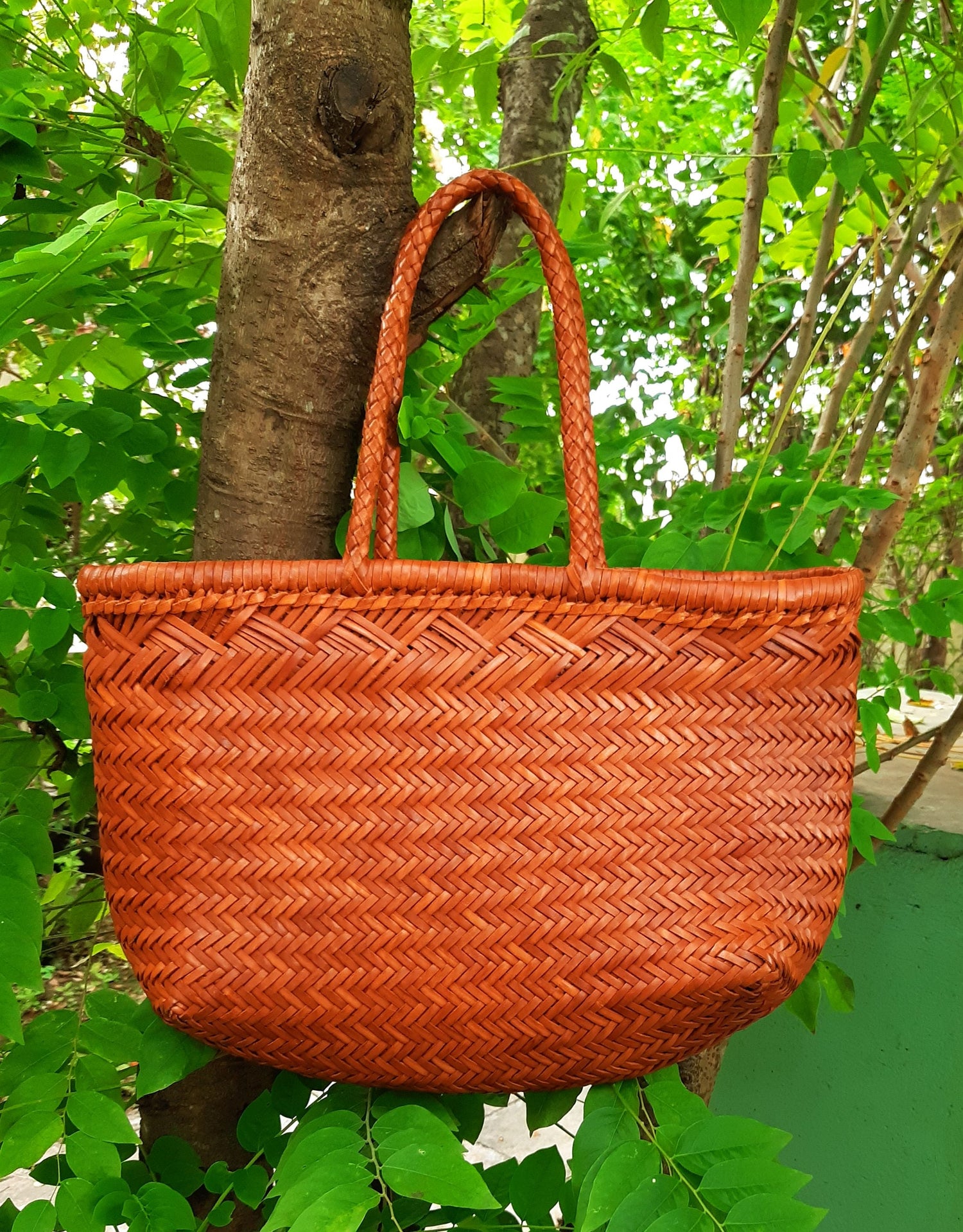 ALTICA Gabriella – Hand Woven Genuine Leather Tote